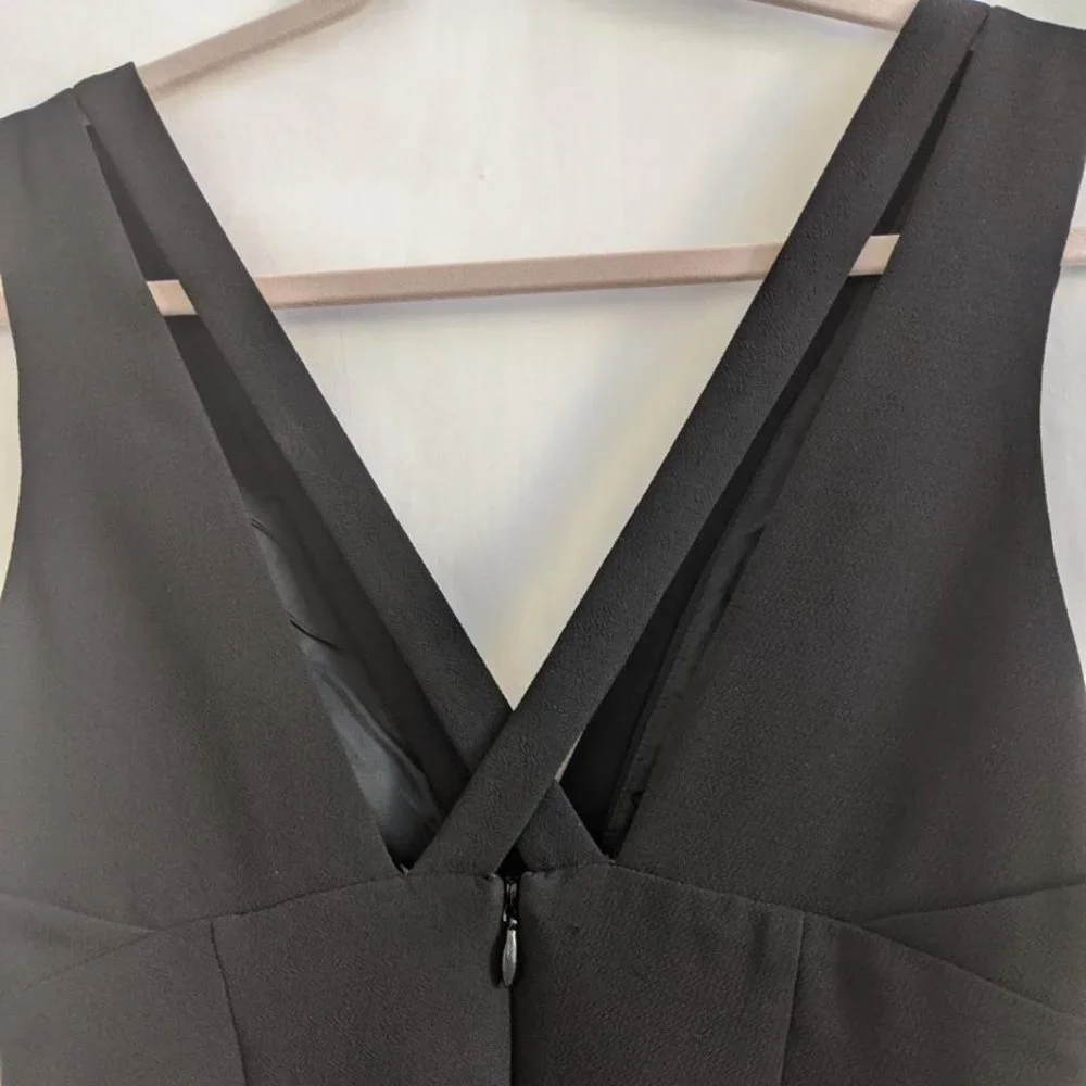 BCBGeneration | Black Sleeveless with Band Detail Cocktail Dress - Picture 6 of 9